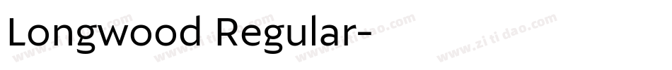 Longwood Regular字体转换